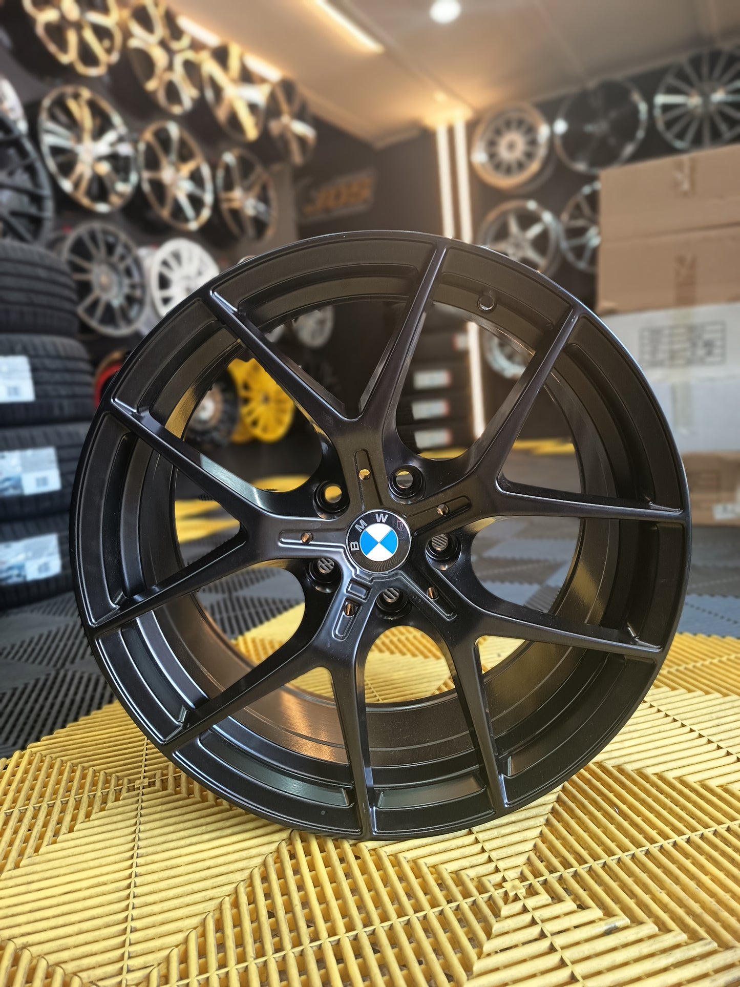 Set de llantas de aleación 18x8 5*112 Satin Black