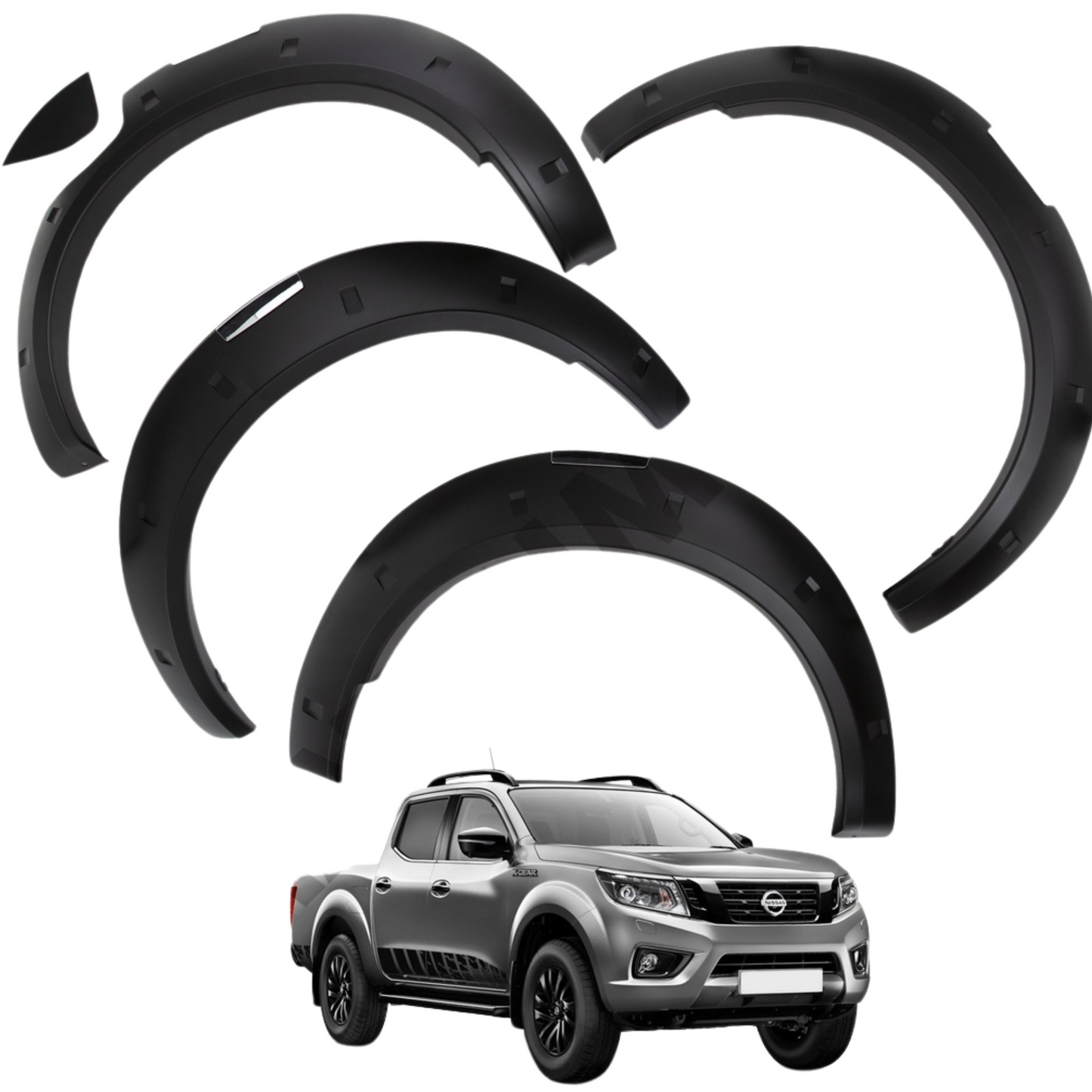 Kit Extensiones De Tapa Barro Nissan NP300 (2016-2021)