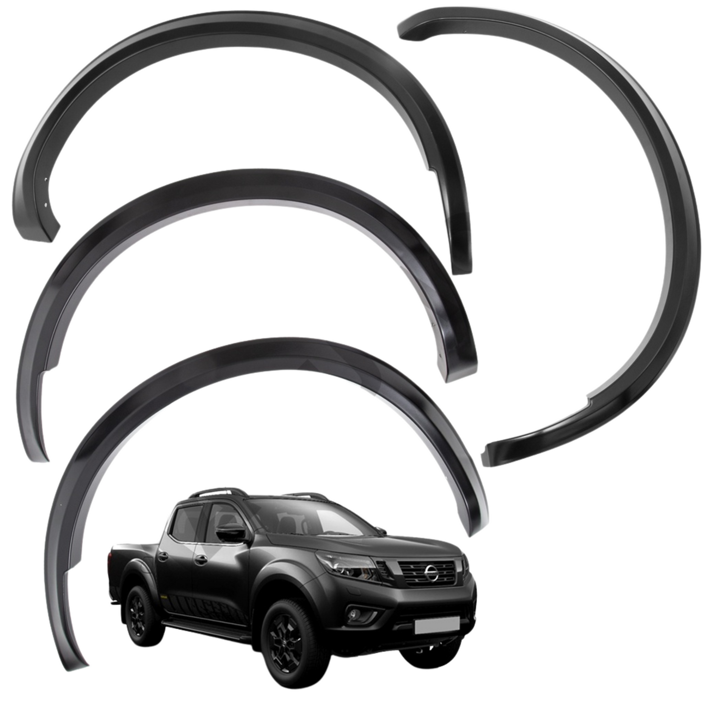 Kit Extensiones De Tapa Barro Fender Delgada Nissan NP300 (2016-2021)