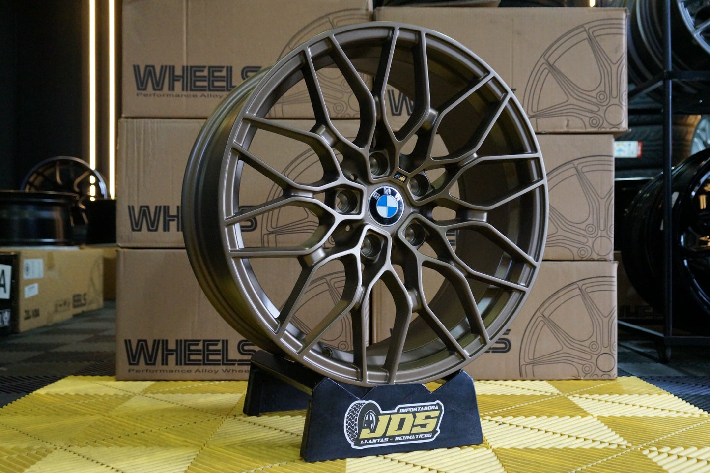 Set de Llantas 18x8 5*112 BRONZE BMW