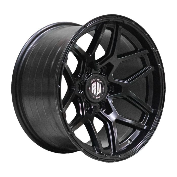 SET DE LLANTAS ALEACION 17x9 6x139 HAWKSPACE NEGRO MATE