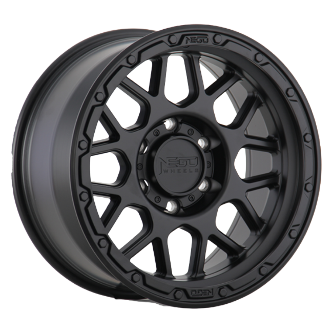 Set de llantas de aleación 17x8.5 6*139.7 Negro Satinado