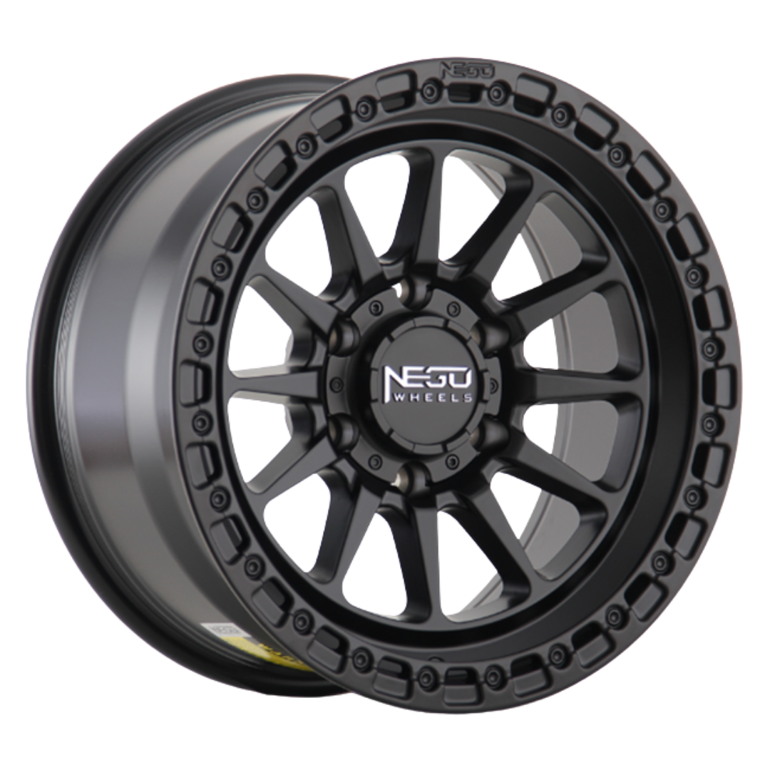 Set de llantas de aleación 17x8.5 6*139.7 Negro Satinado