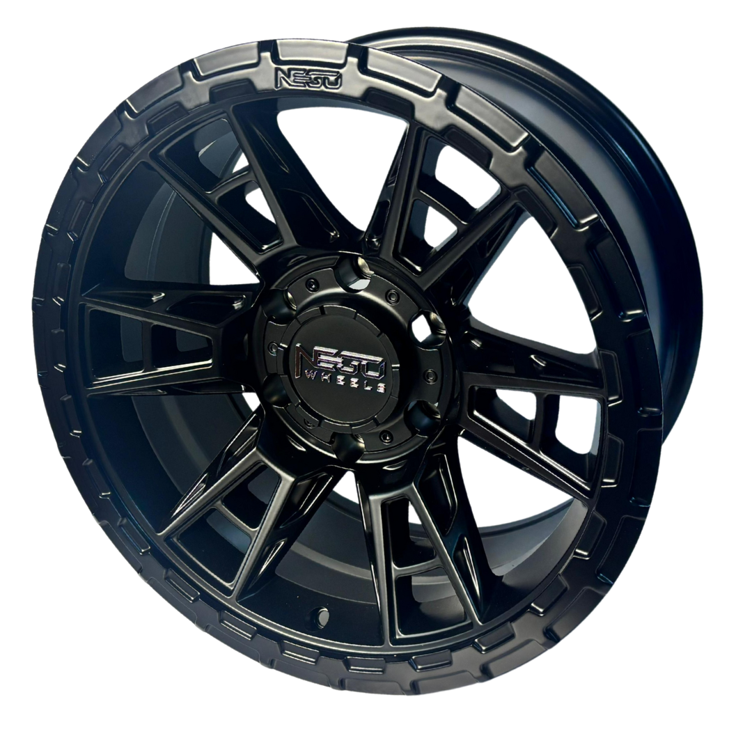 Set de llantas de aleación 17x8.5 6*139.7 Negro Satinado OFFSET -12