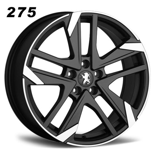 SET DE LLANTAS ALEACION 18X8.0 5*108 OFFSET 45 /65.1 MBMF MOD275 PEUGEOT