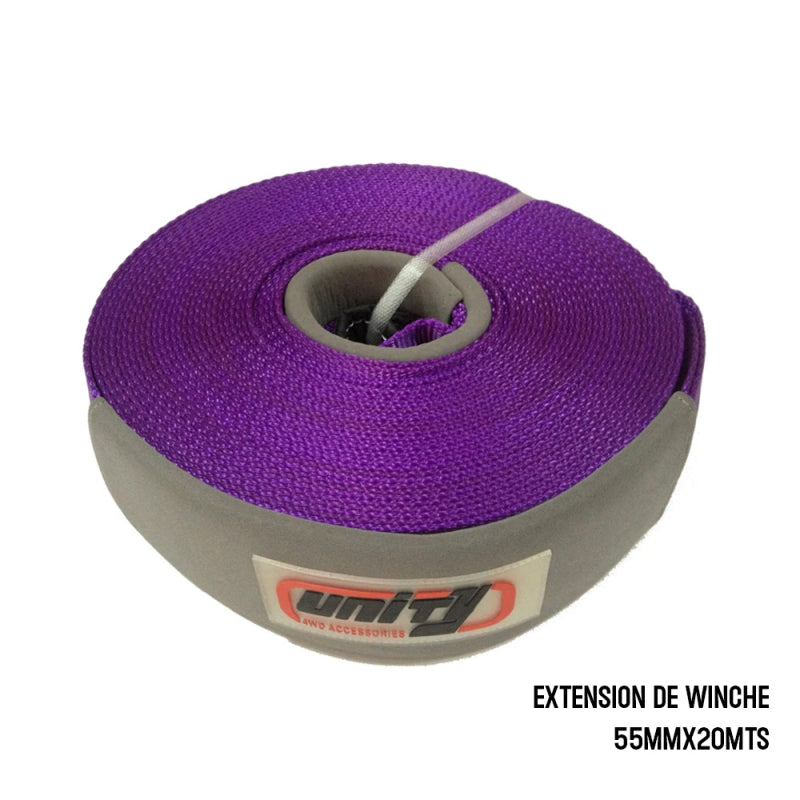 EXTENSION WINCHE 55MM X20 MTS FUERZA 6800KG