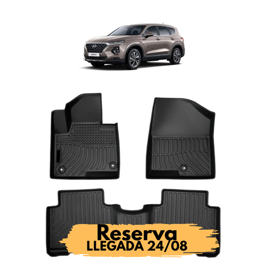 Pisos Calce Perfecto Hyundai Santa Fe 2019-2020