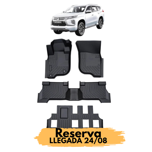 Pisos Calce Perfecto Mitsubishi Montero Sport 2015-2025
