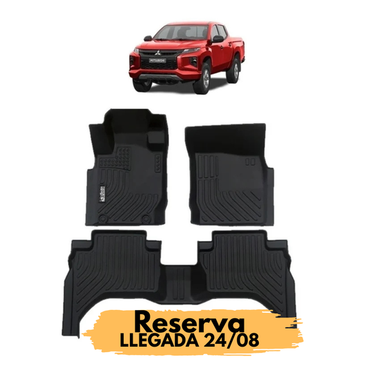 PISOS MITSUBISHI  L200 2015-2024 CALCE PERFECTO