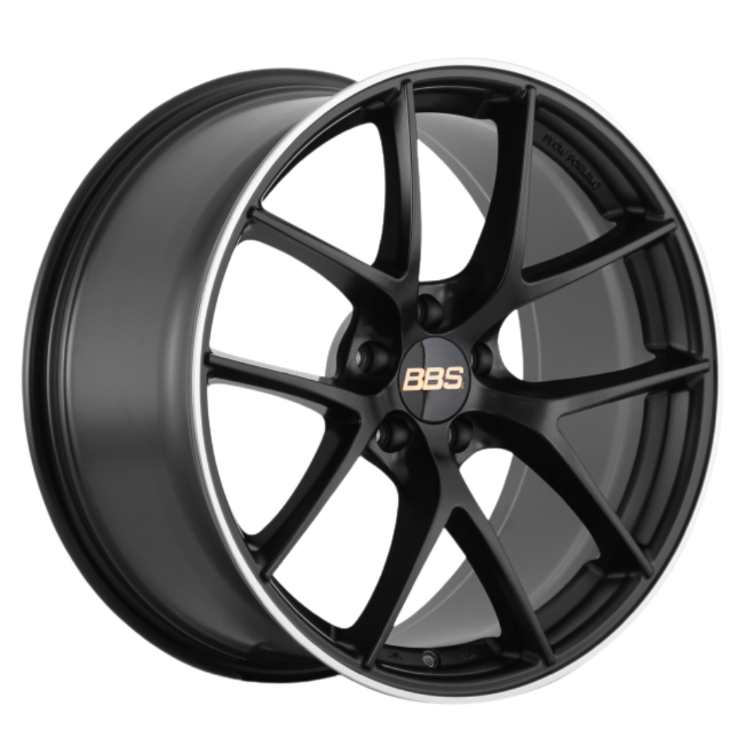 Set de llantas de aleación 18x8  5*114.3 Negro Satinado Machine Lip