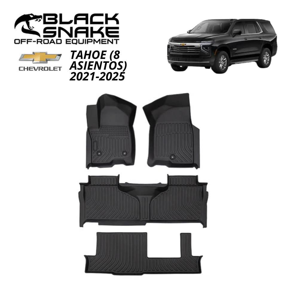 PISOS CHEVROLET TAHOE 8SEAT 2021-2025 CALCE PERFECTO