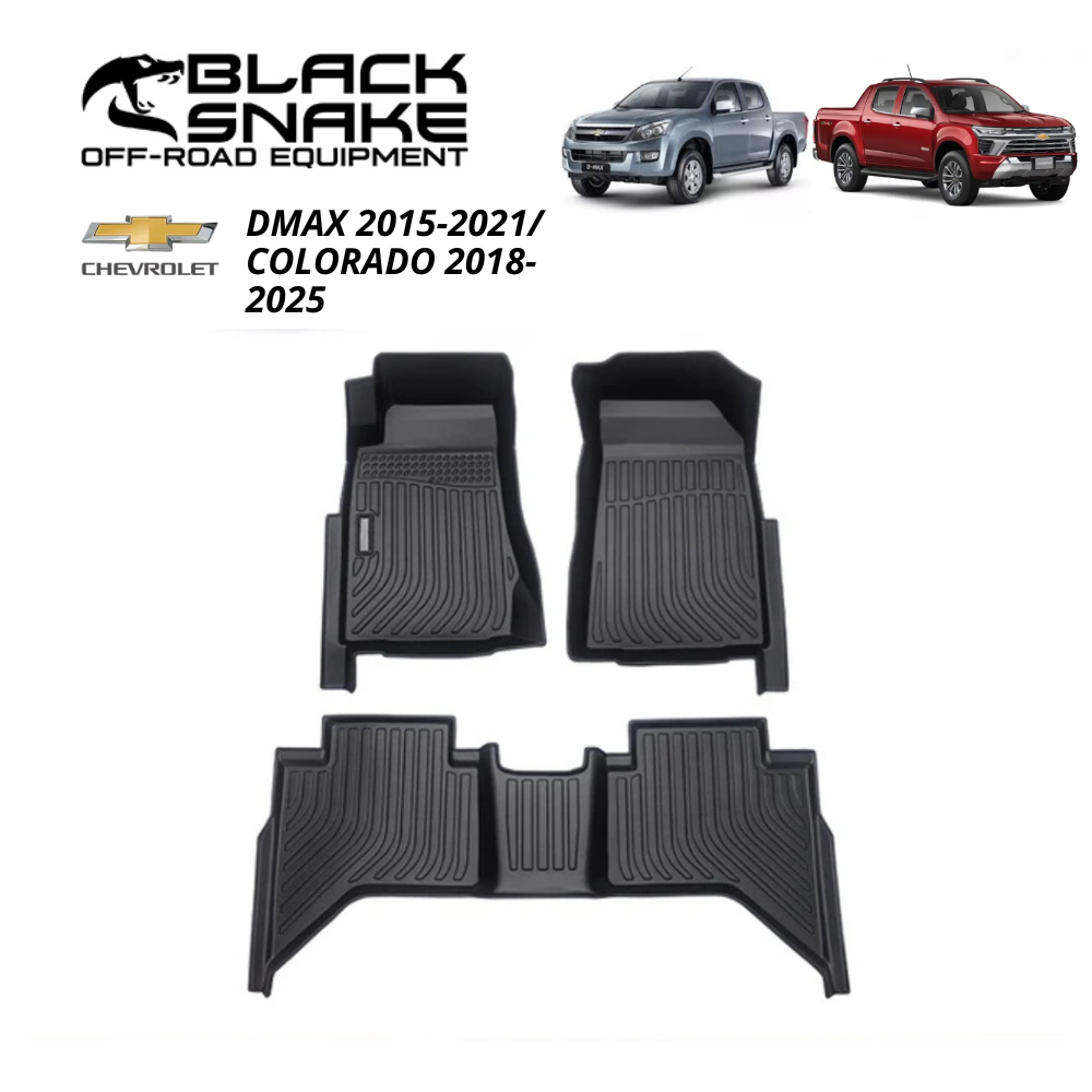 Pisos Calce Perfecto Chevrolet DMAX 2015-2021 / COLORADO 2018-2025