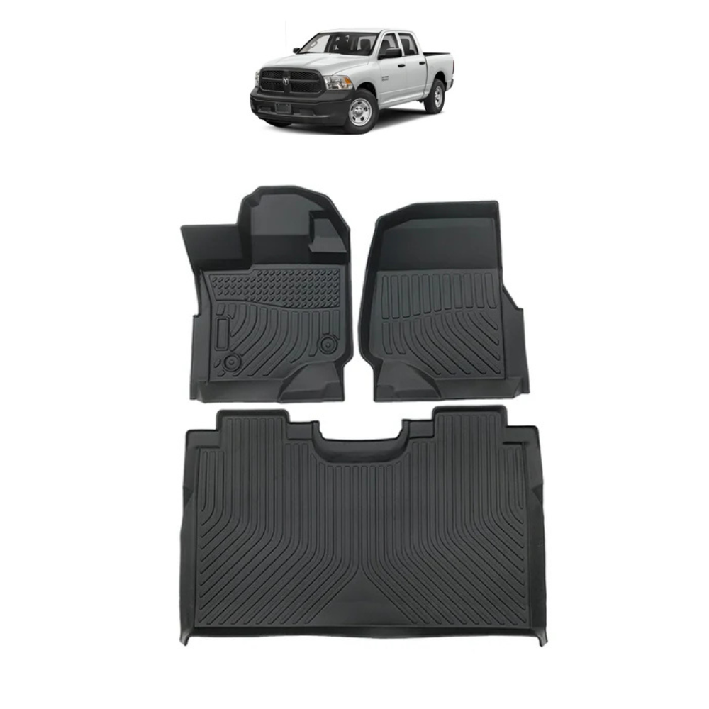 PISOS DODGE RAM CREW LARAMIE CAB 1500/2500 2013-2023 CALCE PERFECTO