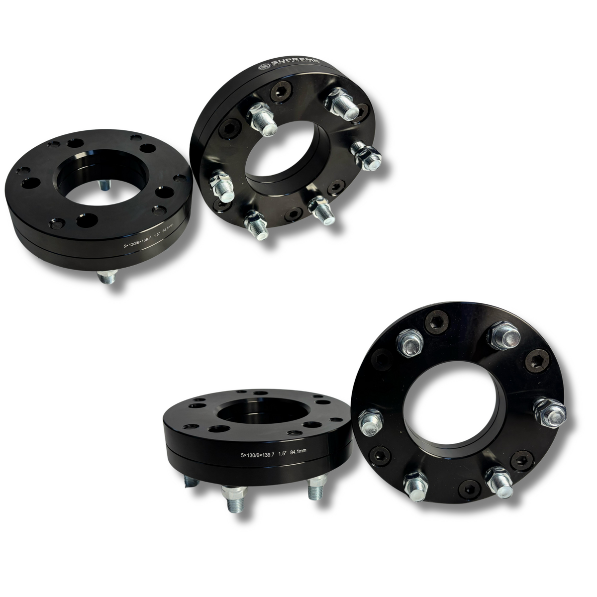 ADAPTADOR DE APERNADURA 5x130 A 6x139 1,5" TUERCA 14X1,5