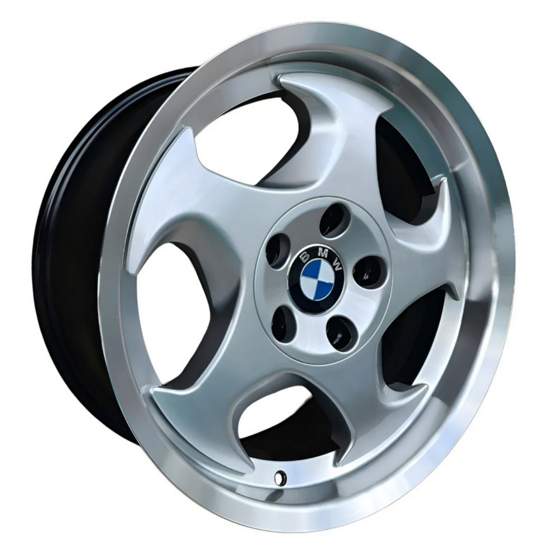 Set de llantas aleación asimétricas 17x8 5*120 SILVER