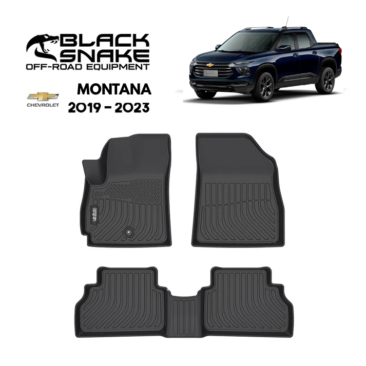 PISOS CHEVROLET TRACKER / MONTANA 2019-2025+ BLACK SNAKE