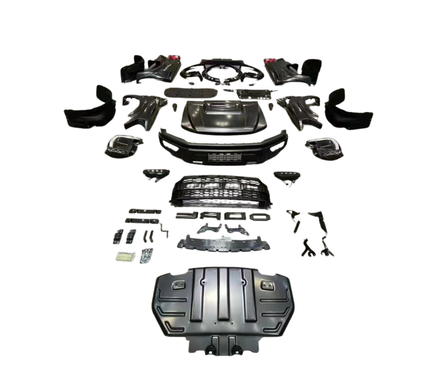 BODY KIT FORD RANGER 2020-2021 MEJORA A FORD F150 RAPTOR 2021