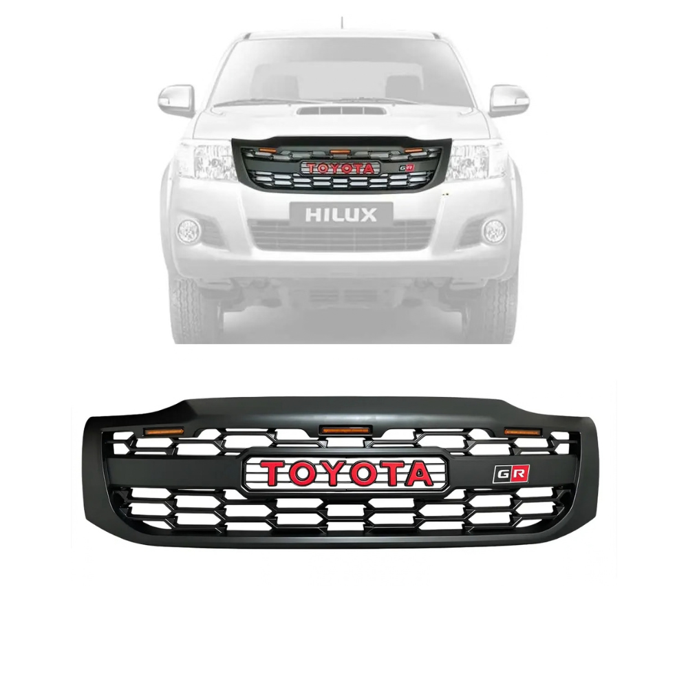 Mascara Gr Toyota Hilux Vigo 2012-2014 LED