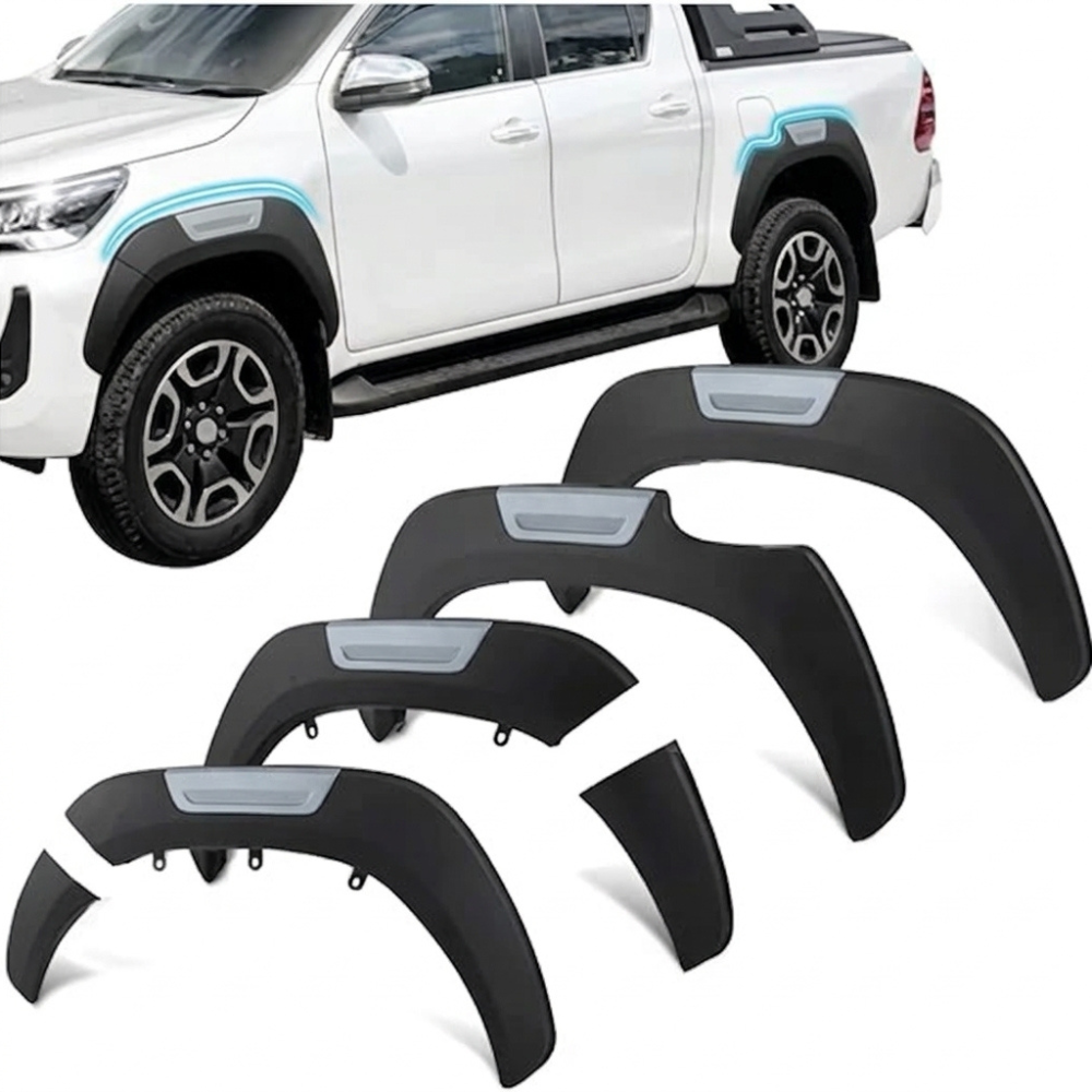 Kit extensión tapabarros Hilux Revo 2015-2023