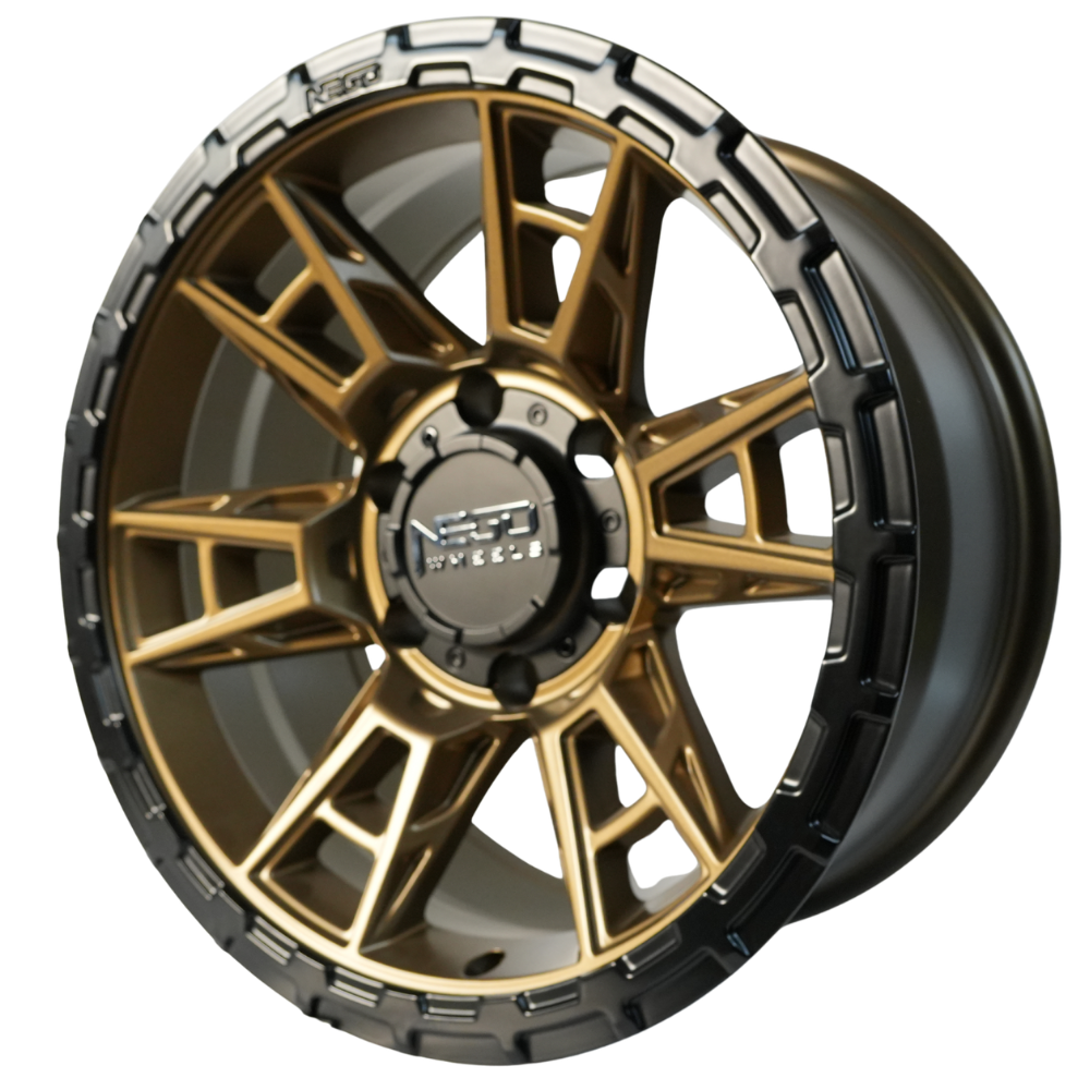 Set de llantas de aleación 17x8.5 6*139 OFFSET -12 BRONZE