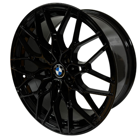 LLANTA ALEACION 18X8.0 5*112 +35/66.5 GLOSS BLACK MOD 7107-7