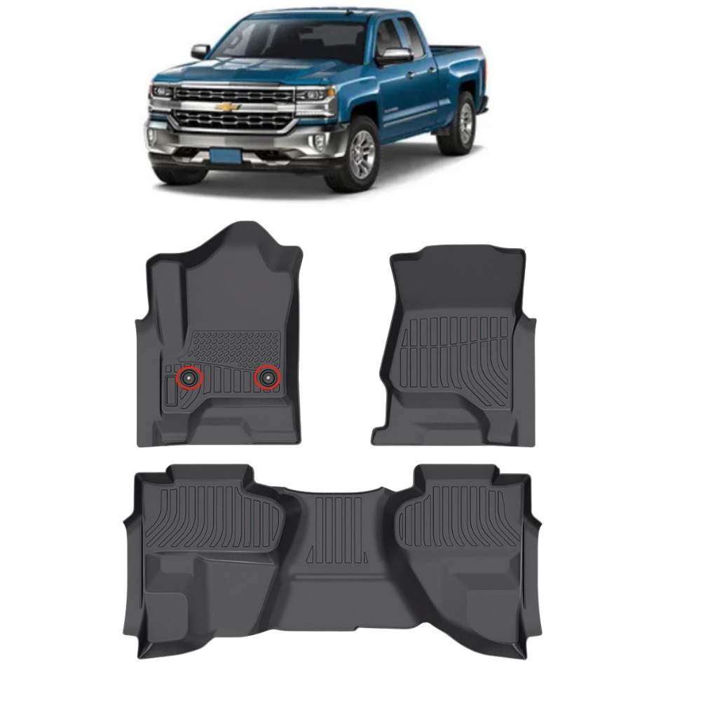 PISOS CHEVROLET SILVERADO 2014-2018 BLACK SNAKE