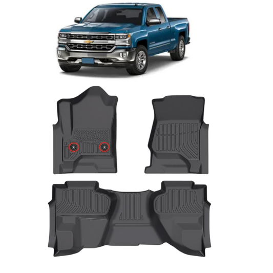 PISOS CHEVROLET SILVERADO 2014-2018 BLACK SNAKE