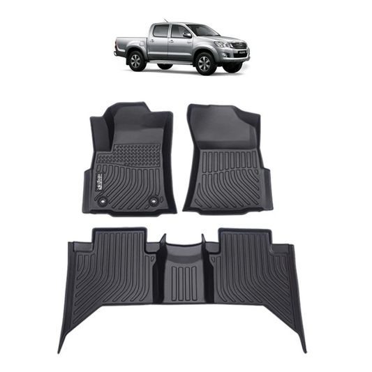 PISOS TOYOTA HILUX VIGO 2009-2014 CALCE PERFECTO