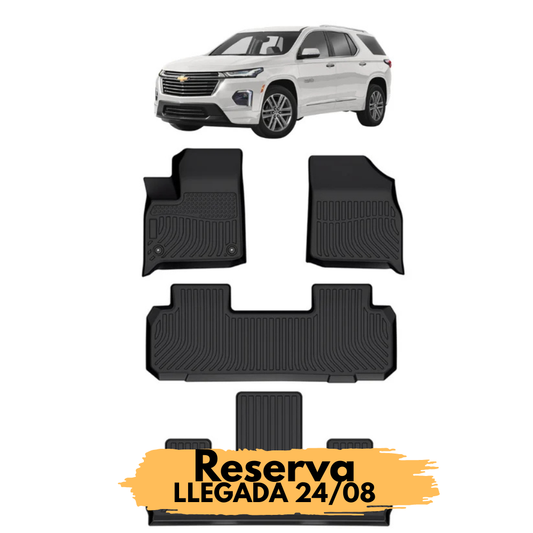 Pisos Calce Perfecto Traverse 7seat 2018-2026
