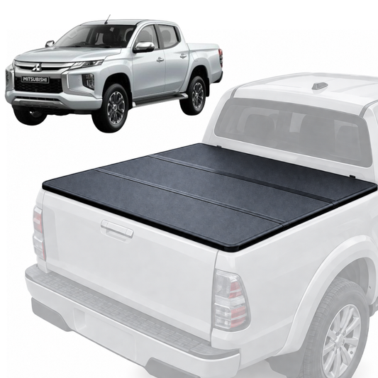 Tapa plegable rigida TRI-FOLD MITSUBISHI L200 NEW 2024 Doble Cabina