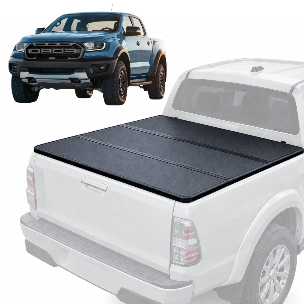 Tapa plegable rigida TRI-FOLD FORD RANGER RAPTOR 2013-2022
