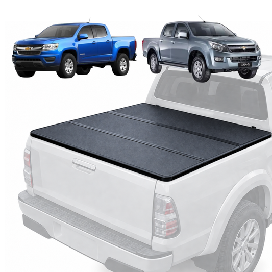 Tapa plegable rigida TRI-FOLD Chevrolet DMAX 2015+ / COLORADO 2018+