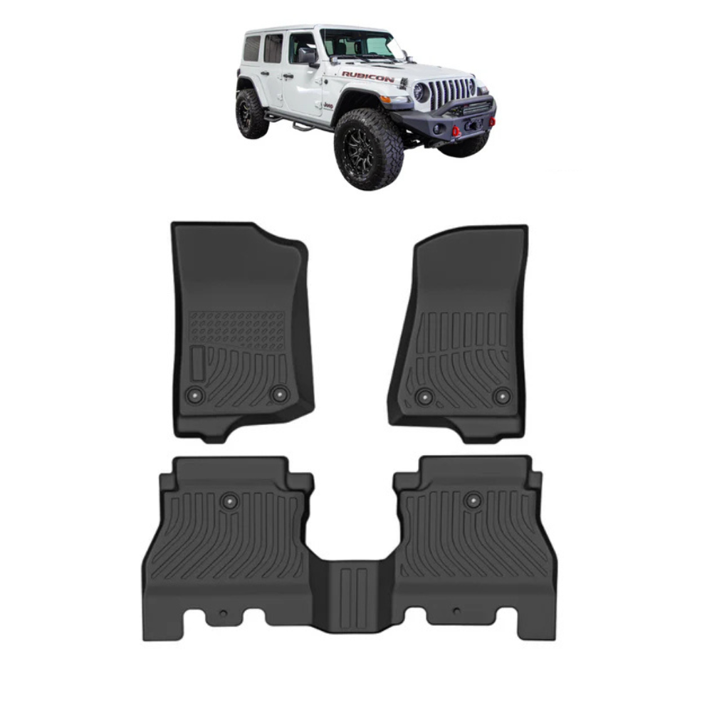 Pisos Calce Perfecto Wrangler JL 2018-2023