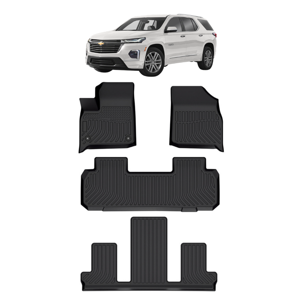 Pisos Calce Perfecto Traverse 7seat 2018-2025