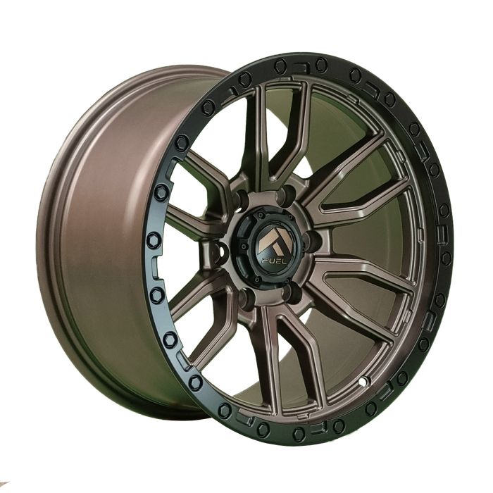 SET DE  LLANTAS ALEACION 17x9 6*139 REBEL6 BRONZE MATE