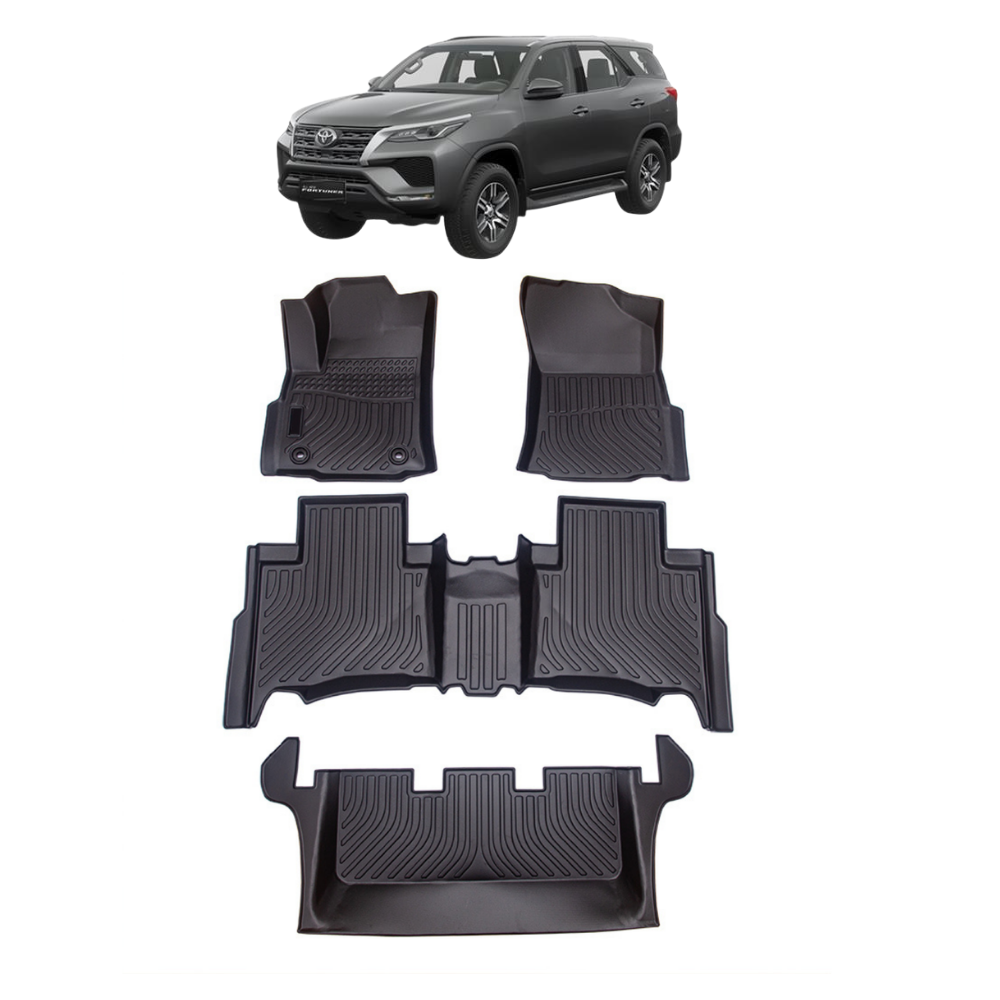 Pisos Calce Perfecto Toyota Fortuner 2016-2025