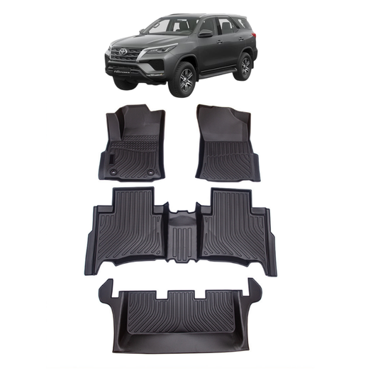 Pisos Calce Perfecto Toyota Fortuner 2016-2025